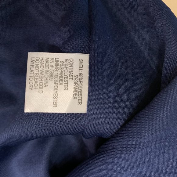 Gianni Bini Blue Cocktail Dress NWT - Picture 8 of 8